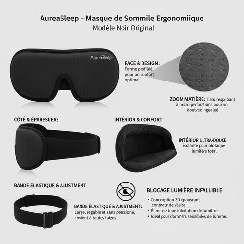 Dormez profondément même en pleine lumière