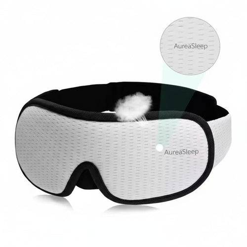 Masque de sommeil AureaSleep – Confort premium et design élégant pour un sommeil réparateur"